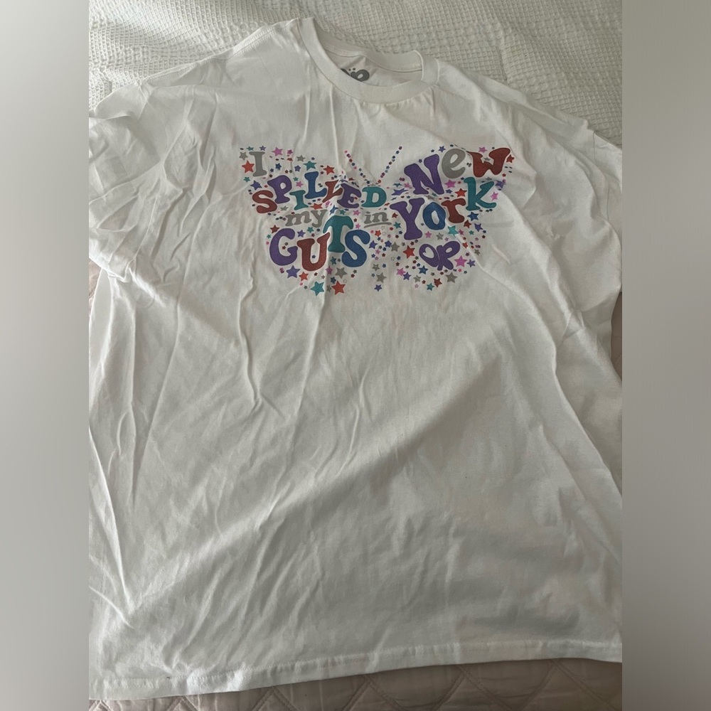 Olivia Rodrigo Concert Tee - Spilled Guts in NYC